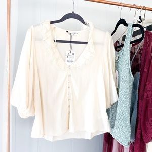 NWT Victorian Style Blouse